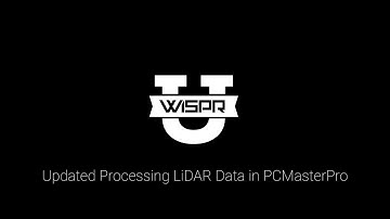 Processing RESEPI LiDAR in PCMasterPro *Updated*