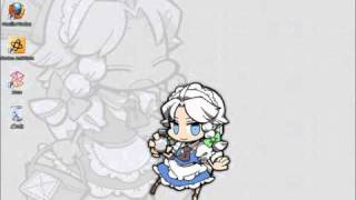 Desktop Mascot Of Sakuya Izayoi