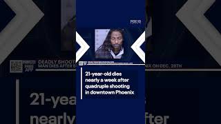 Man dies following quadruple shooting in downtown Phoenix | FOX 10 Phoenix