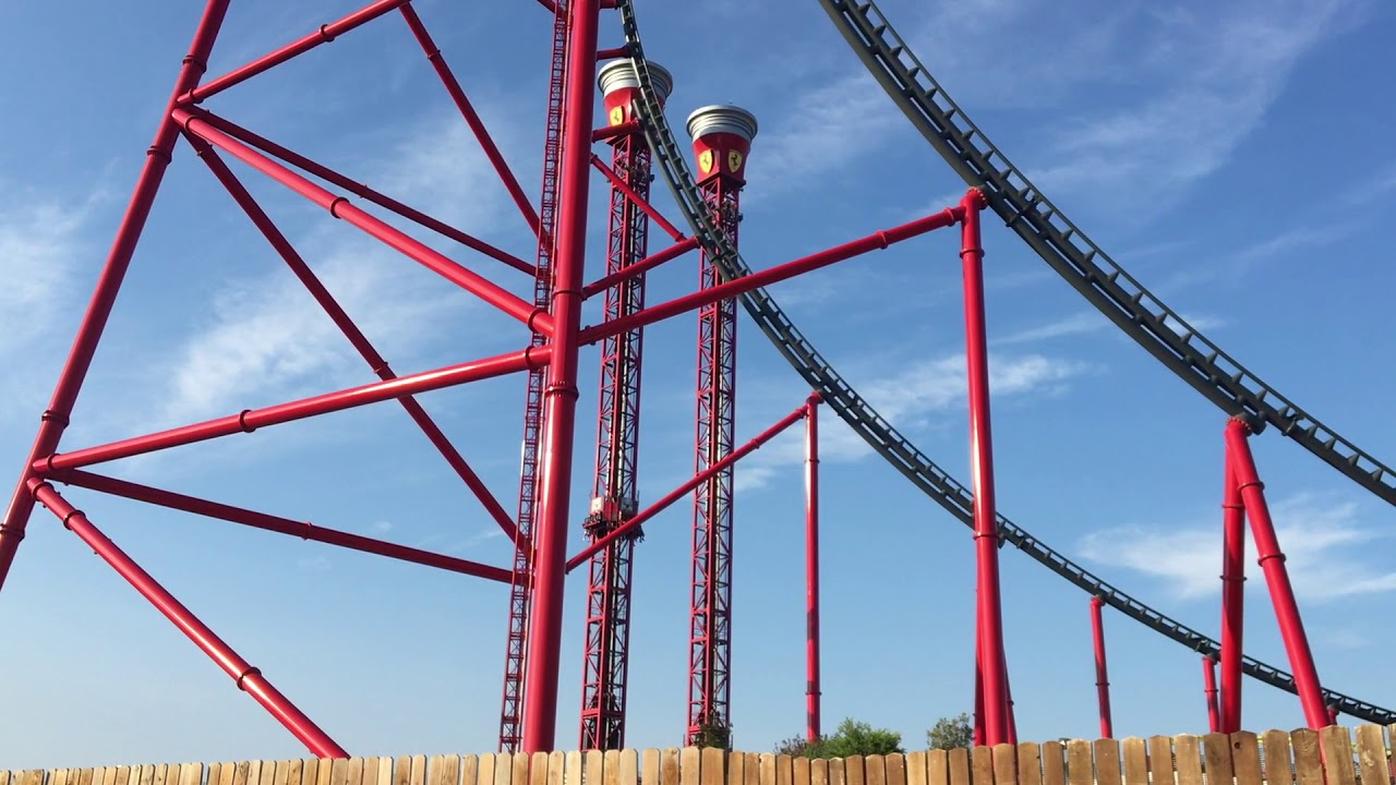 Red force ferrari land