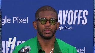 Chris Paul Postgame Interview - Game 1 | Pelicans vs Suns | 2022 NBA Playoffs