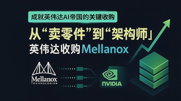 成就英伟达AI帝国的关键收购：从“卖零件”到“架构师”，英伟达收购Mellanox｜算力瓶颈早已不是芯片！看懂“网络”，才能看懂英伟达的野心｜万卡集群的“神经系统”。
