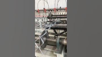 popular machine in india! single chain link fence machine working!#machine #manufacturing #automatic