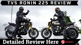 TVS Ronin 225 Retro Cruiser Test Ride Review || 91Wheels