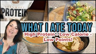 **NEW** What I Ate Today  High Protein  Low Calorie  Low WW Points  WW & Calorie Deficit