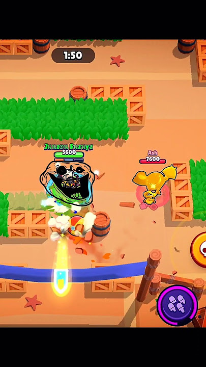 Brawl Stars Funny Moments 🗿😂 #shorts #brawlstars