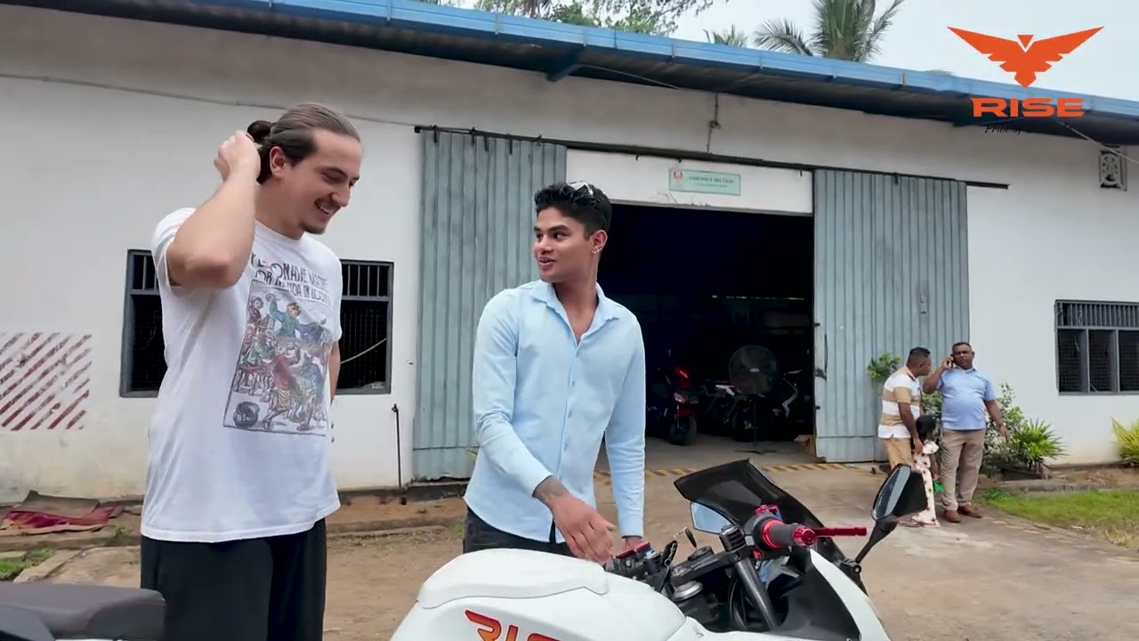 Honored to welcome Italian visitors to KD Rise Motorcycle Manufacturing Factory in Sri Lanka.