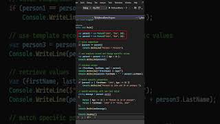 C# Records