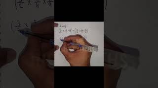 Simplify this tricky fraction step-by-step 🔥 | Maths Short Trick ⚡ | #justmaths |#maths #education