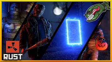 Rust Update | Halloween 2022 - Candy Hunt, Frankenstein, & R.U.I.N Portals! #228 (Rust Updates)