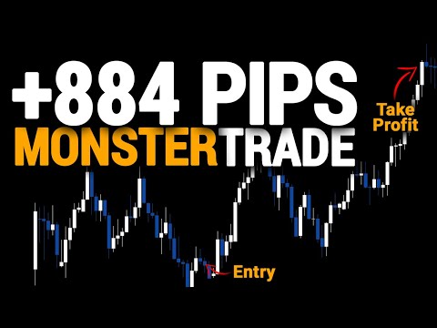 +884 Pips GBPUSD False Break {Monster Trade}
