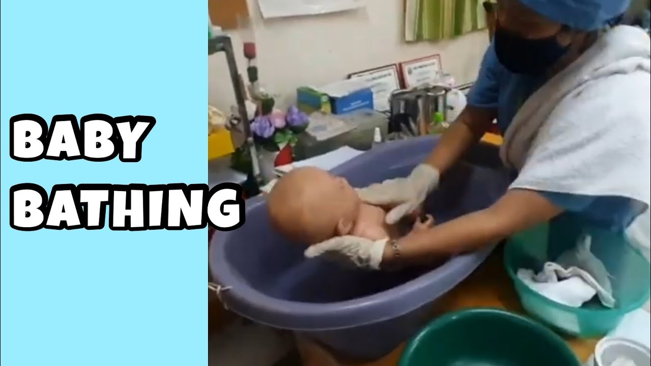 Caregiving : Baby Bathing