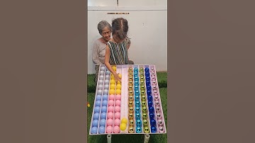 game challenge Sort ball puzzle #game #challenge #satisfying #puzzle #gameplay