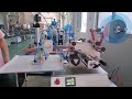 Semi-automatic flat suction labeling machine