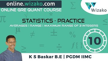 GRE Preparation Online | GRE Quant | Statistics Practice #10 | Range | Range of 3 largest integers