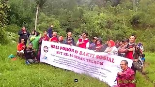 Wali Pohon dan Bakti Sosial HUT Ke-16 Sekar Telkom & TMCC di Kareumbi