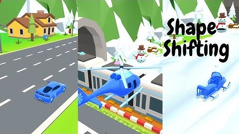 Shape-Shifting 🚲🚁🛶🚗 Game | Level-123 Gameplay Walk-through #gaming #shapeshifting #game #games
