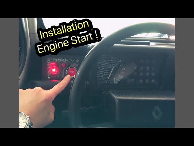 Installation bouton de démarrage Start Renault 4L ! 