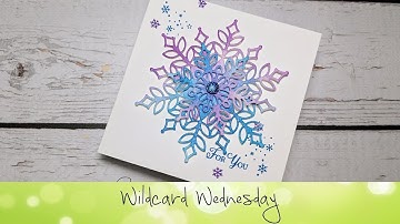 Snowflake Showcase Card featuring Stampin