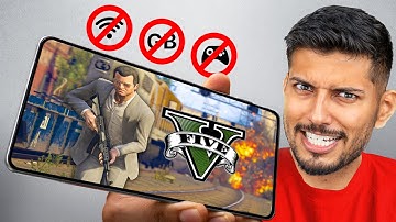 Play GTA 5 on Any ₹25,000 Phone ! *50 FPS*