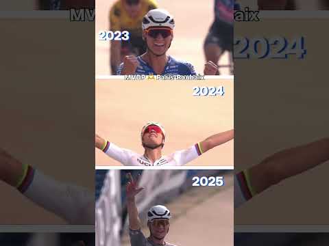 🔥 Paris - Roubaix : 4 à la suite pour Mathieu van der Poel ? #paris #cycling #pogacar