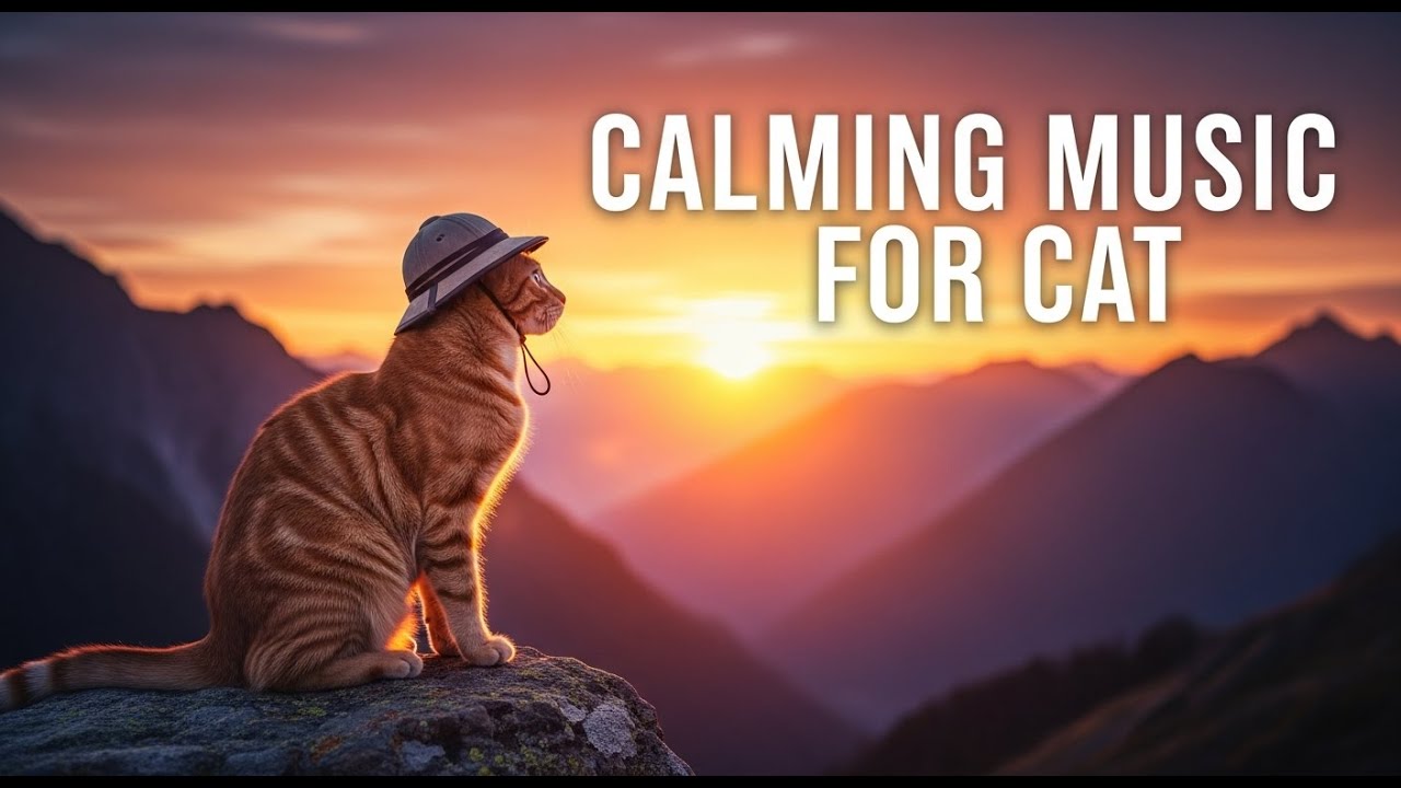 Help Your Cat Sleep Soundly : 12 hours of Calming Music for Anxiety Relief and Deep Relaxation 😌😻💖