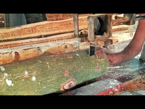 Amazing Woodworking Factory // Extreme Wood Cutting Sawmill Machines ...