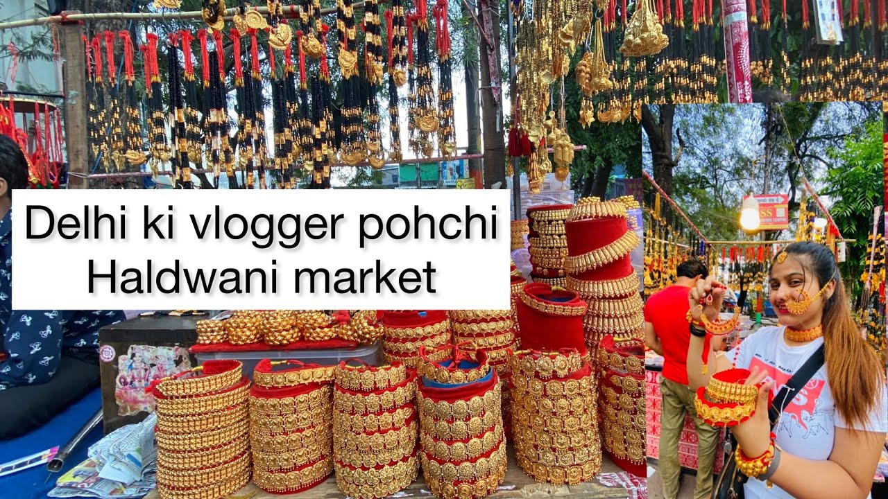 Haldwani Uttarakhand ki market😍 YouTube