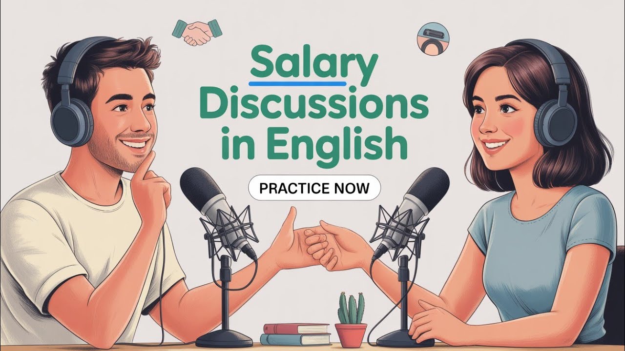 How to Talk About Salary at Work in English | English Conversation Practice