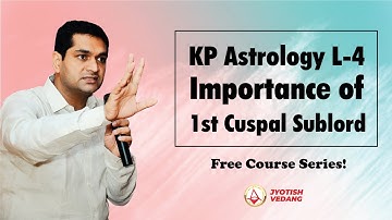 KP Astrology Basic Course | प्रथम भाव के उपनक्षत्र स्वामी का अध्ययन | Rahul Kaushik