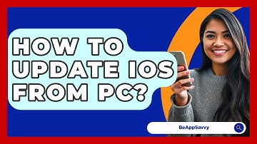 How To Update iOS From PC? - Be App Savvy