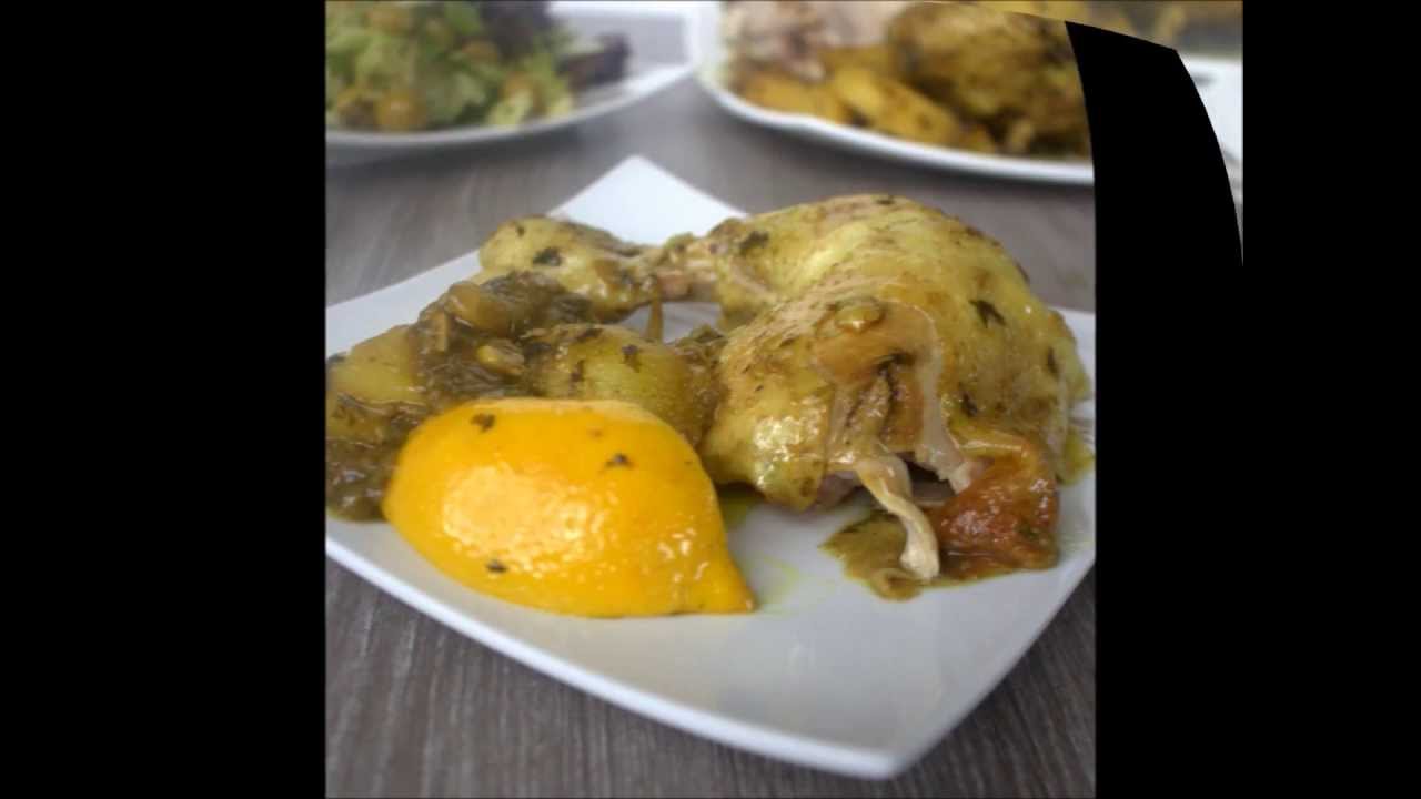 Poulet Au Citron Confit Marocain Choumicha