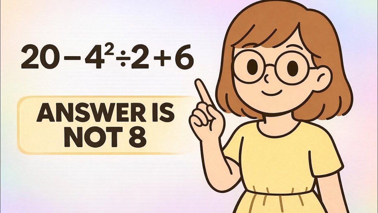 99% People Get This Wrong! The Answer Is NOT 8 😱
