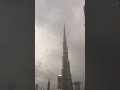 البرق يضرب برج خليفة ١٣ ٤ ٢٠١٩