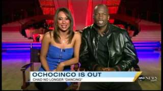 Chad & Cheryl on GMA after There DWTS Elimination