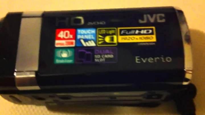 JVC HD Everio GZ-HM445 unboxing and test