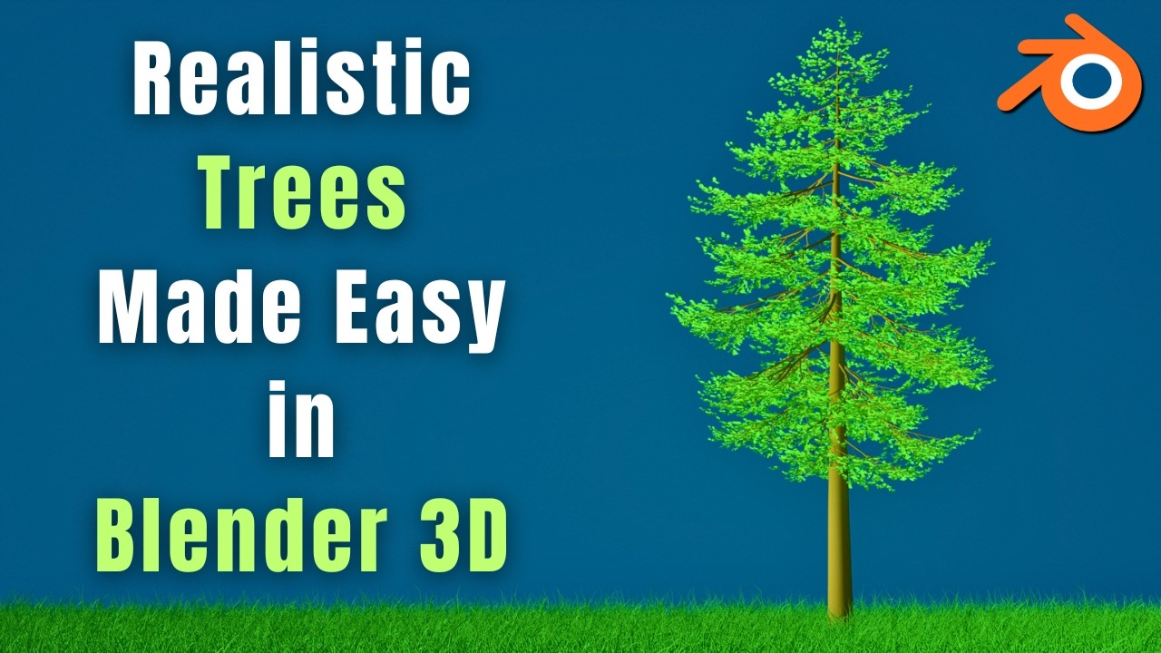Make Realistic Trees in Blender the Easy Way [2026] - YouTube