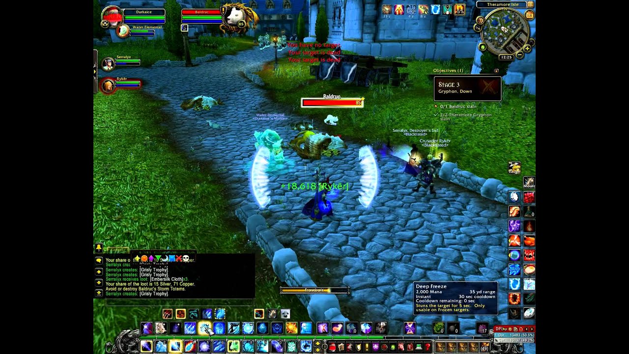 Battle of Theramore Scenarios