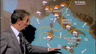 Colonel Andrea Baroni weather forecast January 1985 in full edition (3 and a half minutes) screenshot 3