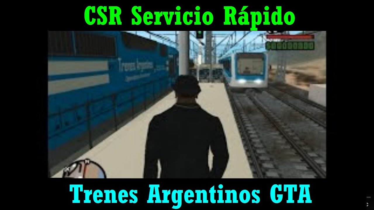 CSR haciendo de Servicio Rápido en Trenes Argentinos GTA