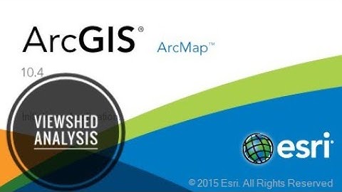 Viewshed analysis in ARC gis