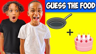 GUESS THE FOOD BY EMOJI CHALLENGE | The Prince Family Clubhouse