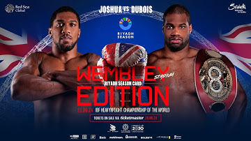 Three-time world champion? Watch Riyadh Season: Anthony Joshua vs. Daniel Dubois on DAZN