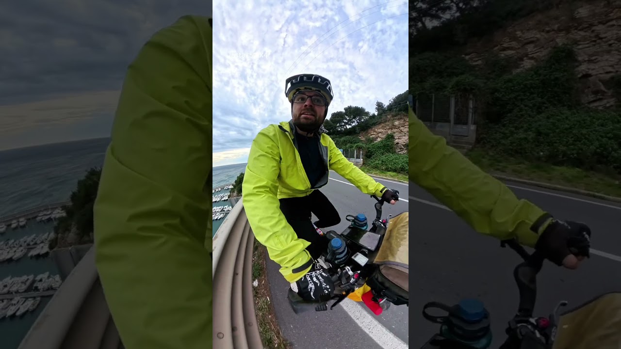 Jour 234 de mon périple Québec - Europe!Je suis rendu en Italie! 🇮🇹 #cyclotourisme