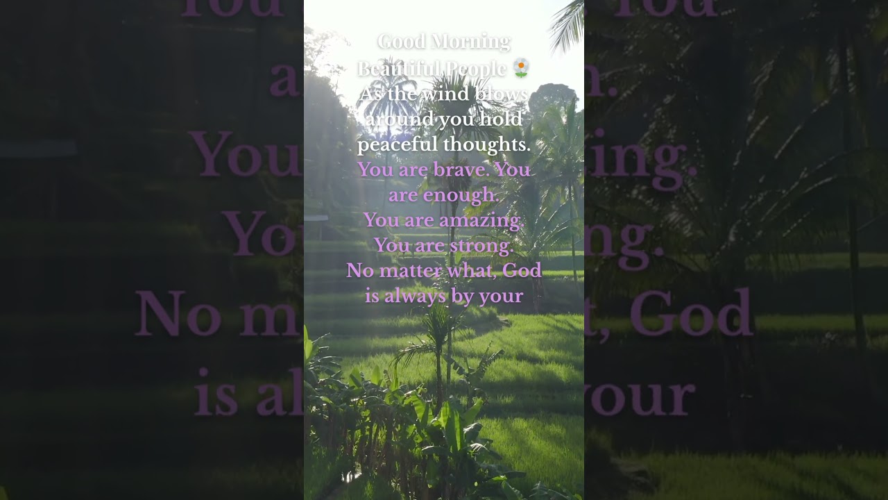 #goodmorningbeautifulpeople