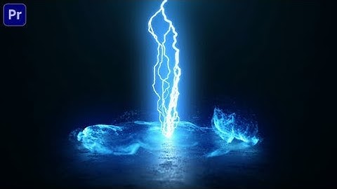 Premiere Pro Template | Vortex Lightning Explosion Logo_Premiere Mogrt