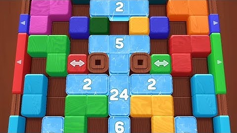 Wood Away Block Jam Level 30 31 32 Game Walkthrough Solution - New Update
