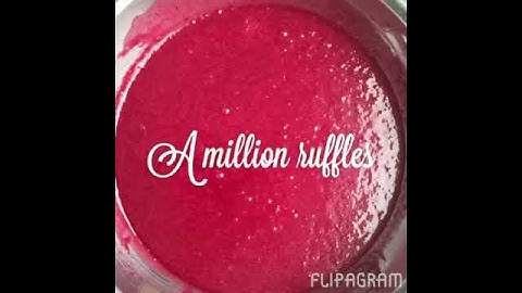 Flipagram - A million ruffles