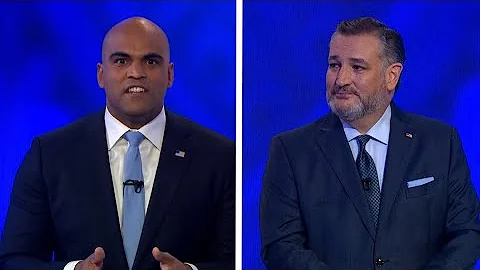 Ted Cruz and Colin Allred answer questions about Israel during WFAA debate