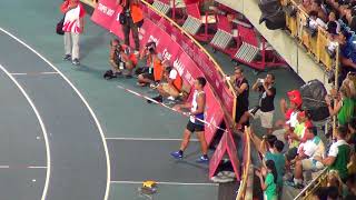 20170826-2017台北世大運田徑賽男子組標槍決賽-中華台北.鄭兆村 91.36 公尺奪金牌（亞洲新紀錄）、德國.安德烈亞斯·埃米爾91.07公尺奪銀牌、中華台北.黃士峰86.64公尺奪銅牌。